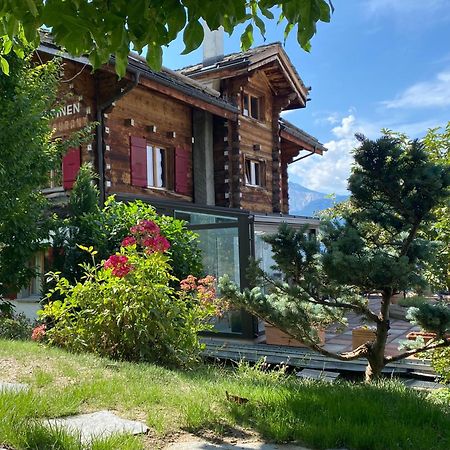 La Demeure Des Elfes Bed & Breakfast Albinen Exterior foto