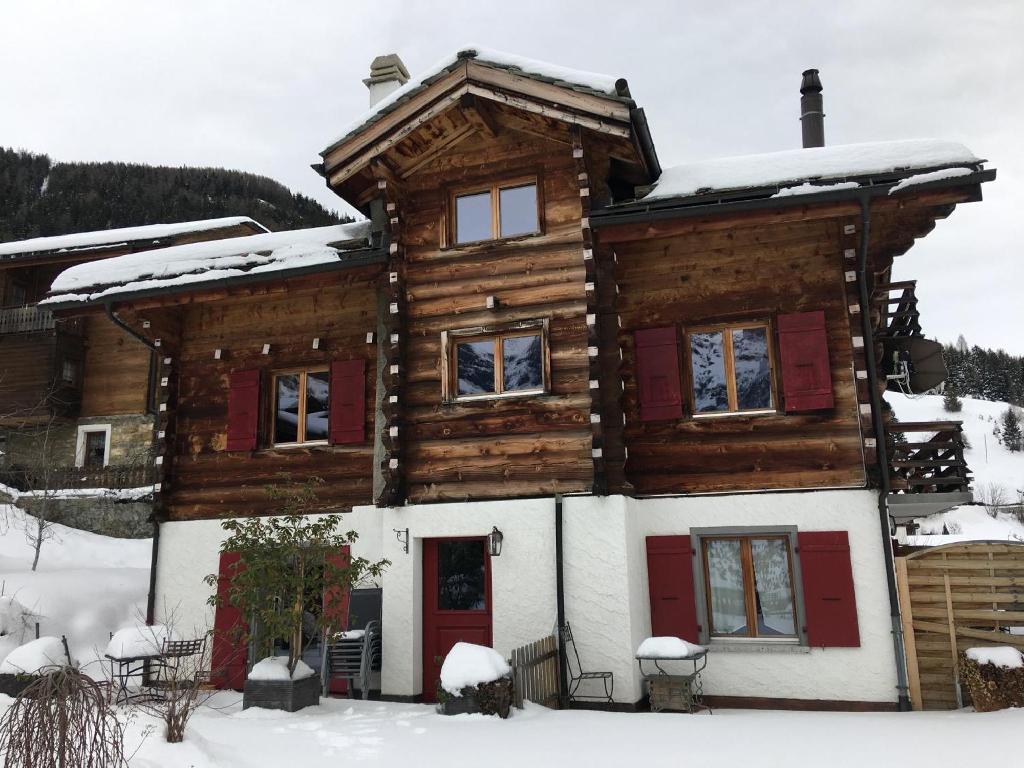 La Demeure Des Elfes Bed & Breakfast Albinen Exterior foto